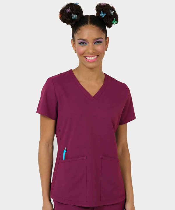 Alternative view of Focus V-Neck Top | 1165