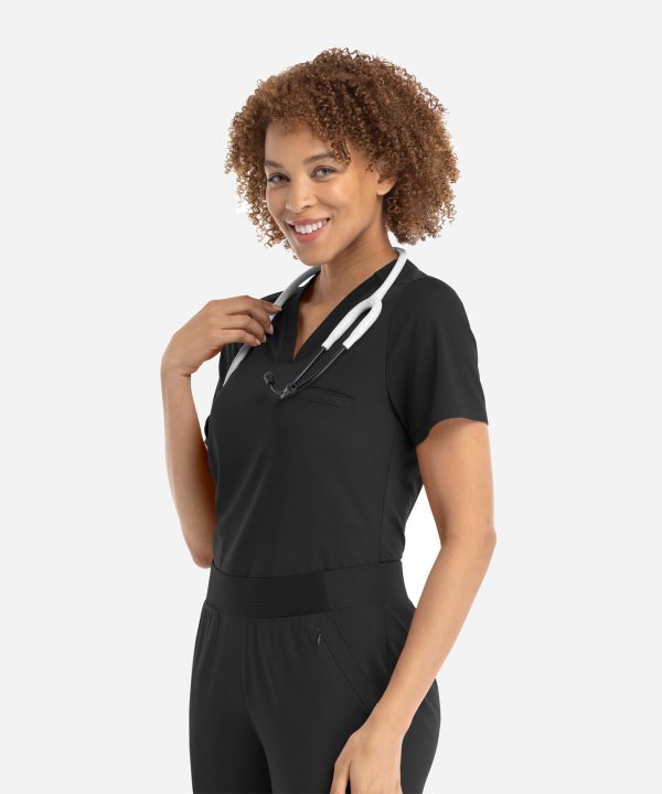 Alternative view of Women's V-Neck Top | 20301