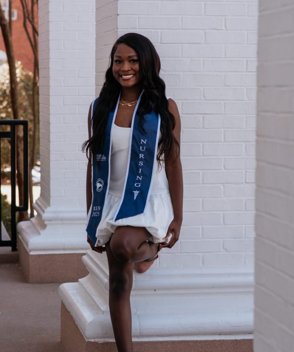 Alternative view of Georgia Southern NURSING Stole