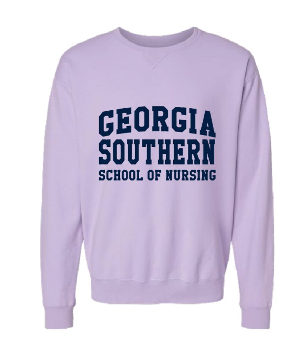 Alternative view of Georgia Southern School of Nursing Sweatshirt