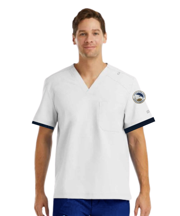 Mens V-neck Top Georgia Southern Nursing
