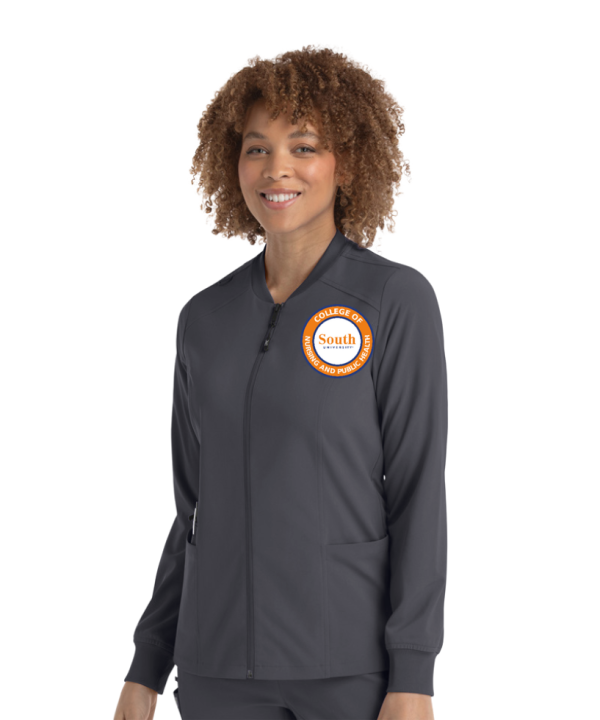 South University Women's Zip Jacket with Patch